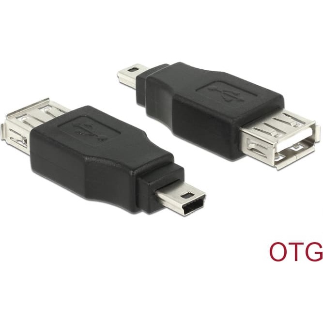 Delock Adapter USB mini male >