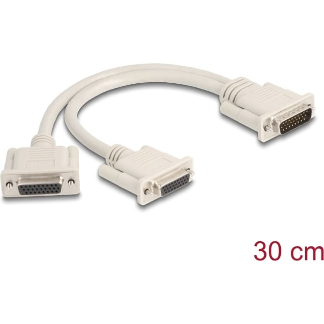 Delock Adapter Y-Cable Splitter D-Sub HD