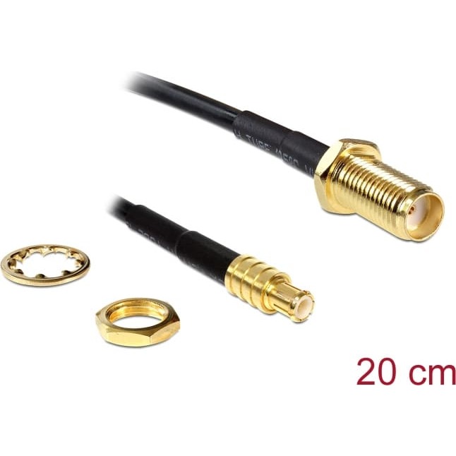 Delock Antenna cable SMA jack bulkhead