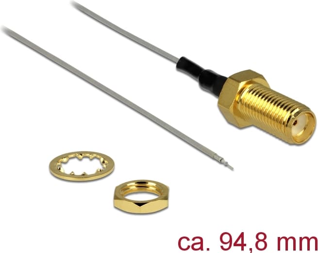 Delock Antenna Cable SMA jack bulkhead
