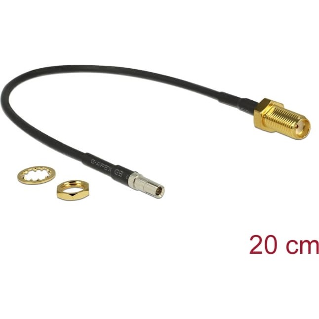 Delock Antenna Cable SMA jack bulkhead