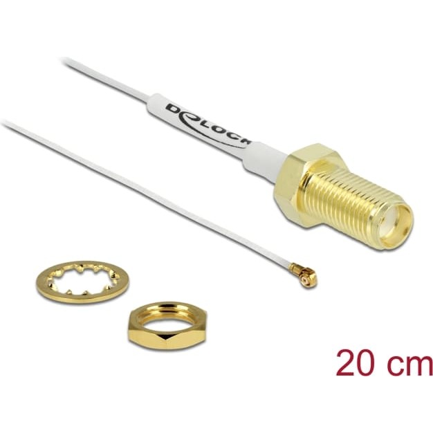 Delock Antenna Cable SMA jack bulkhead