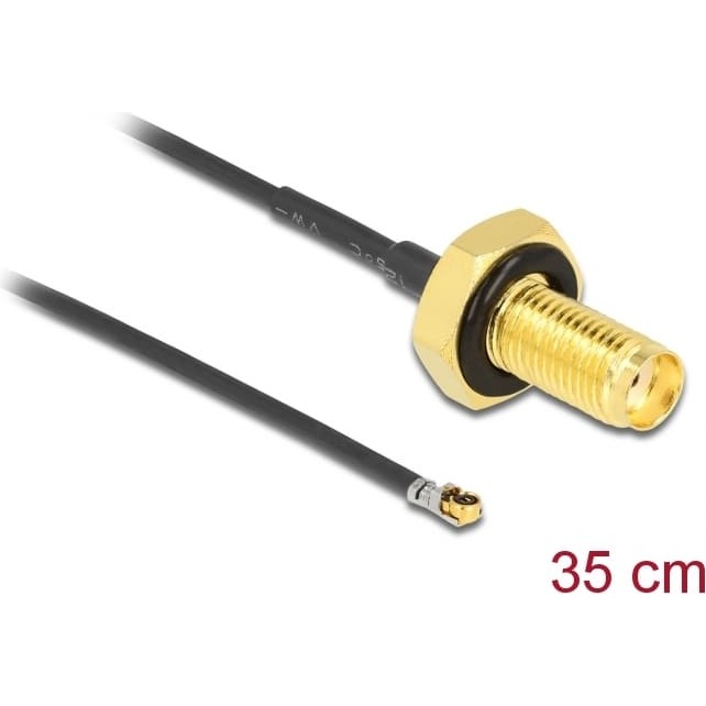 Delock Antenna Cable SMA jack bulkhead