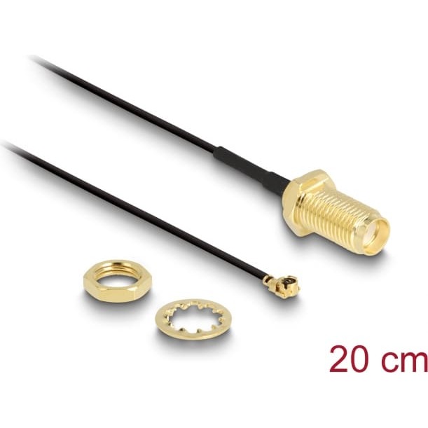 Delock Antenna Cable SMA jack bulkhead