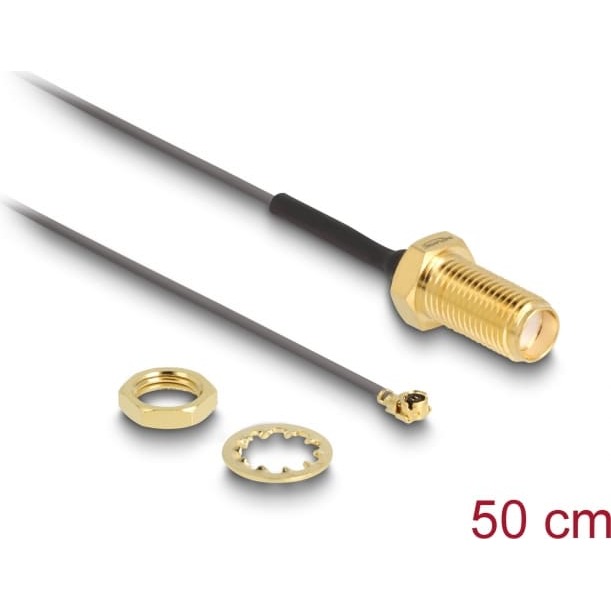 Delock Antenna Cable SMA jack bulkhead