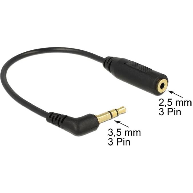 Delock Audio Cable Stereo jack 3