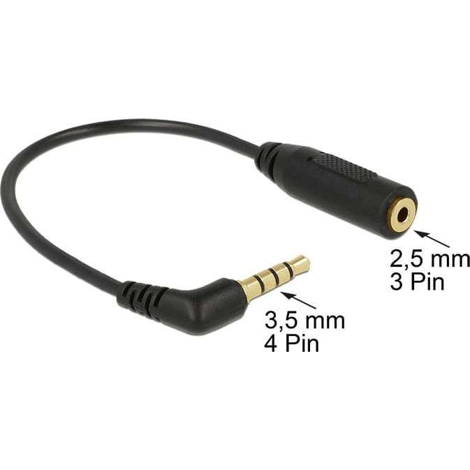 Delock Audio Cable Stereo jack 3