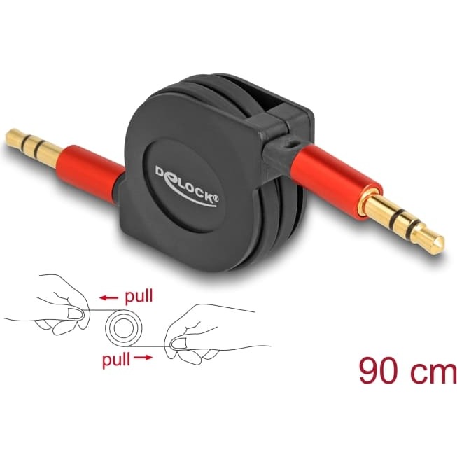Delock Audio Retractable Cable 3.5