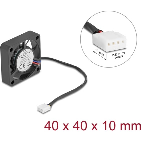 Delock Axial Fan 12 V DC