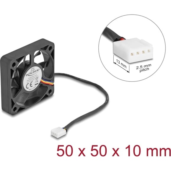 Delock Axial Fan 12 V DC
