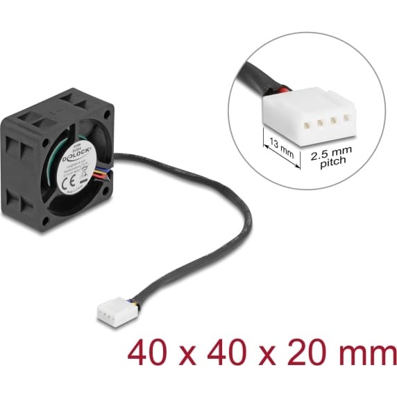 Delock Axial Fan 24 V DC