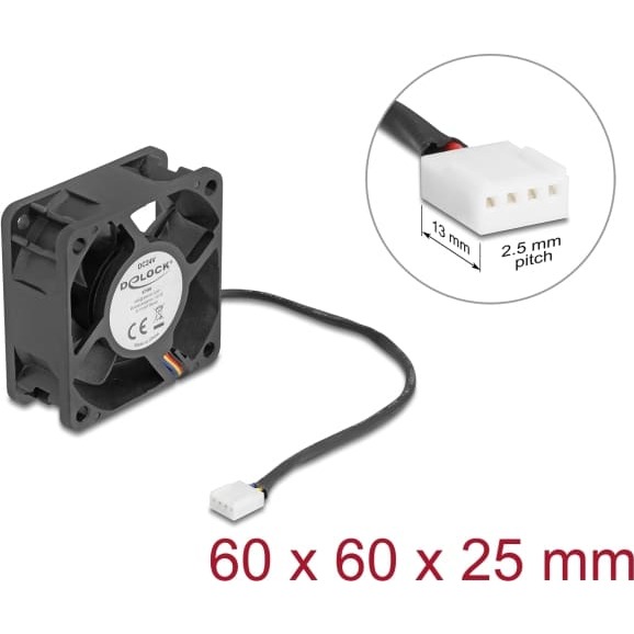 Delock Axial Fan 24 V DC