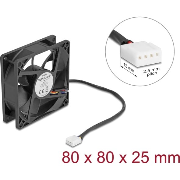Delock Axial Fan 24 V DC