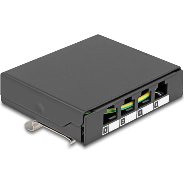 Delock Blank Panel 4 port for