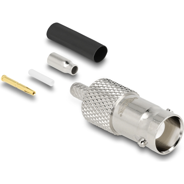 Delock BNC jack for crimping RG-174