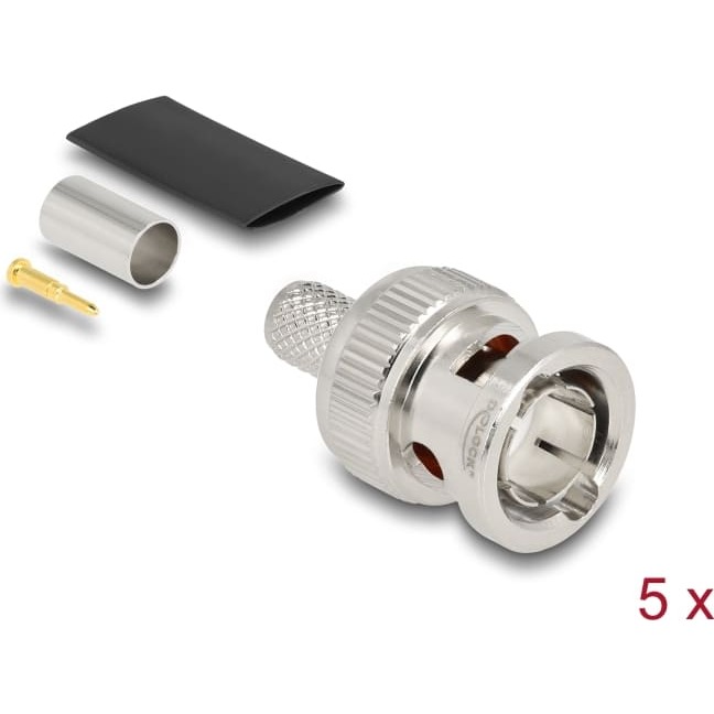 Delock BNC plug for crimping RG59