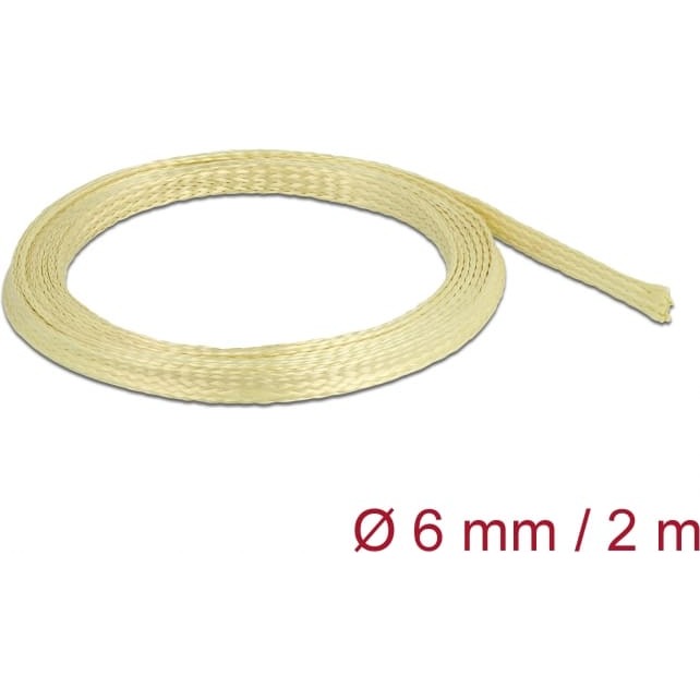 Delock Braided Sleeve made of aramid