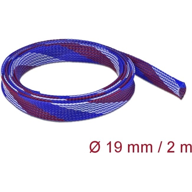 Delock Braided Sleeve stretchable 2 m