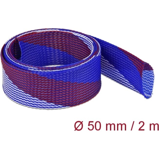 Delock Braided Sleeve stretchable 2 m