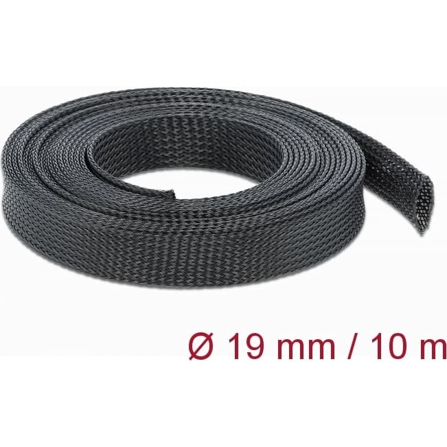 Delock Braided Sleeving stretchable 10 m