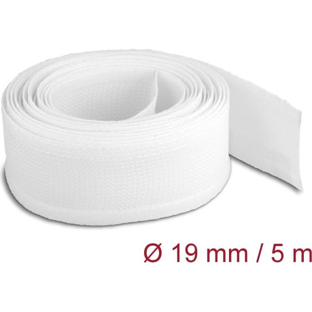 Delock Braided Sleeving with Hook-and-Loop Fastener
