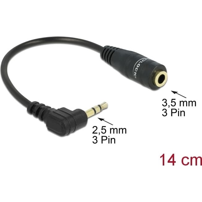 Delock Cable Audio Stereo 2.5