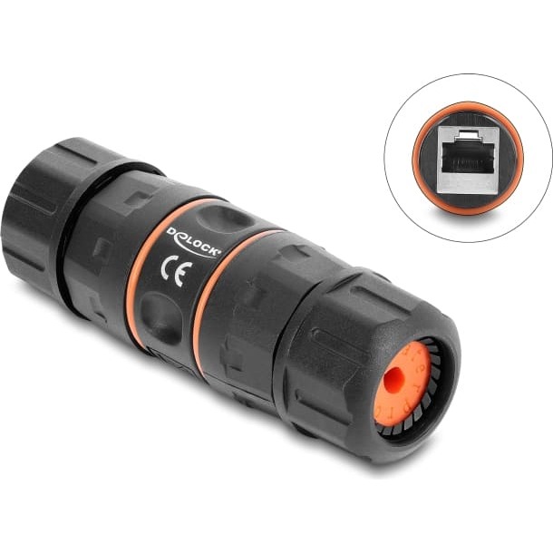 Delock Cable Connector RJ45 jack to