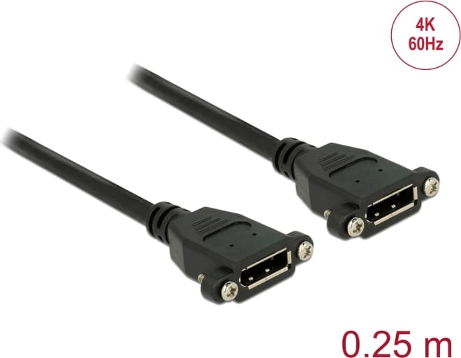 Delock Cable DisplayPort 1.2 female
