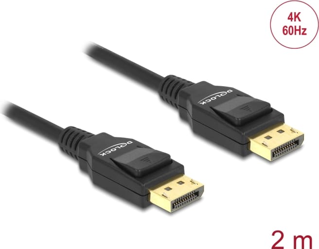 Delock Cable DisplayPort 1.2 male