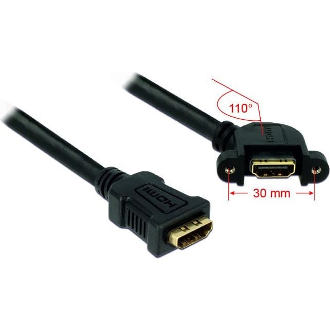 Delock Cable HDMI A female >