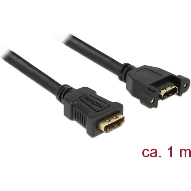 Delock Cable HDMI-A female > HDMI-A