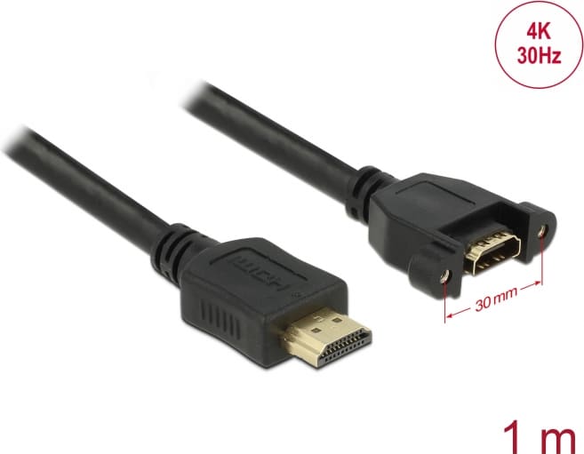 Delock Cable HDMI-A male > HDMI-A