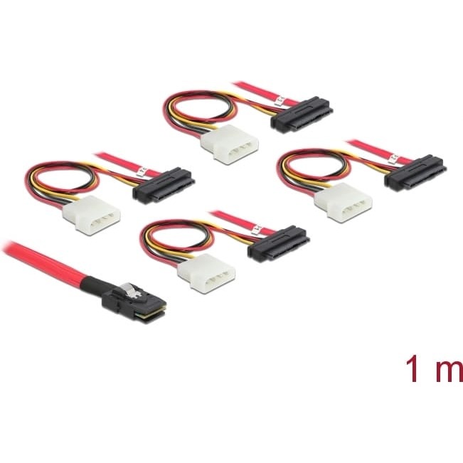 Delock Cable mini SAS SFF-8087 >
