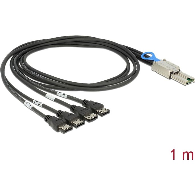Delock Cable Mini SAS SFF-8088 >