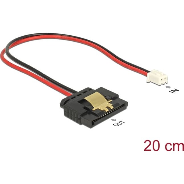 Delock Cable Power 2 pin female
