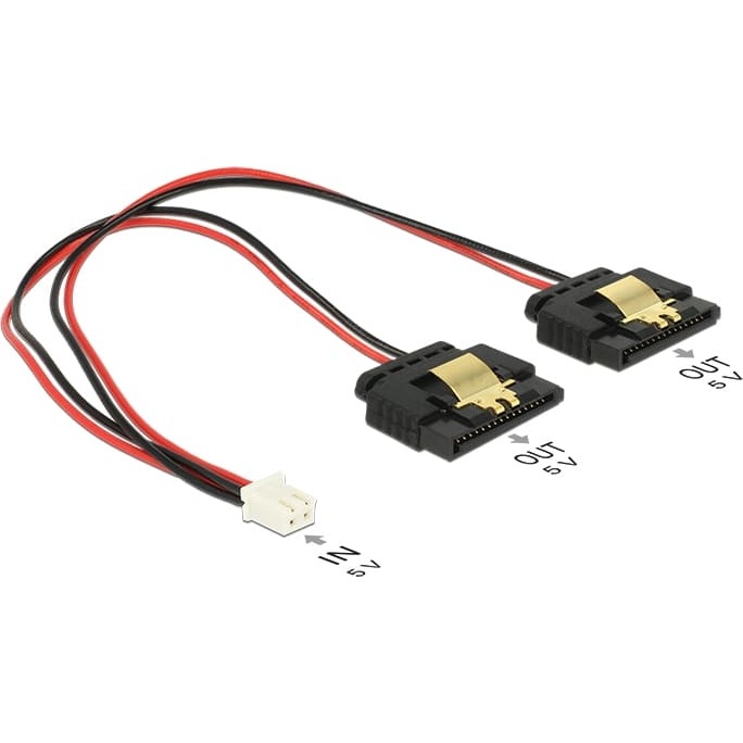 Delock Cable Power 2 pin female