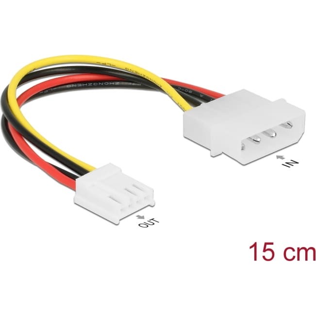 Delock Cable Power 4 pin male