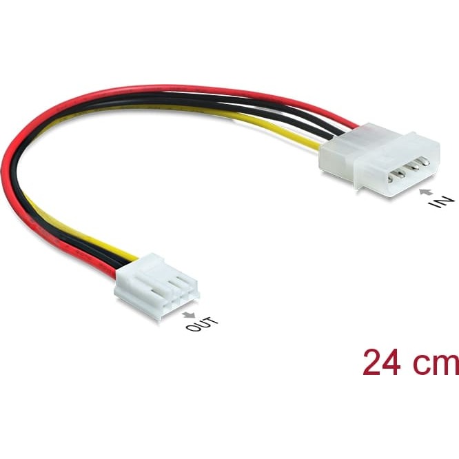 Delock Cable Power 4 pin male