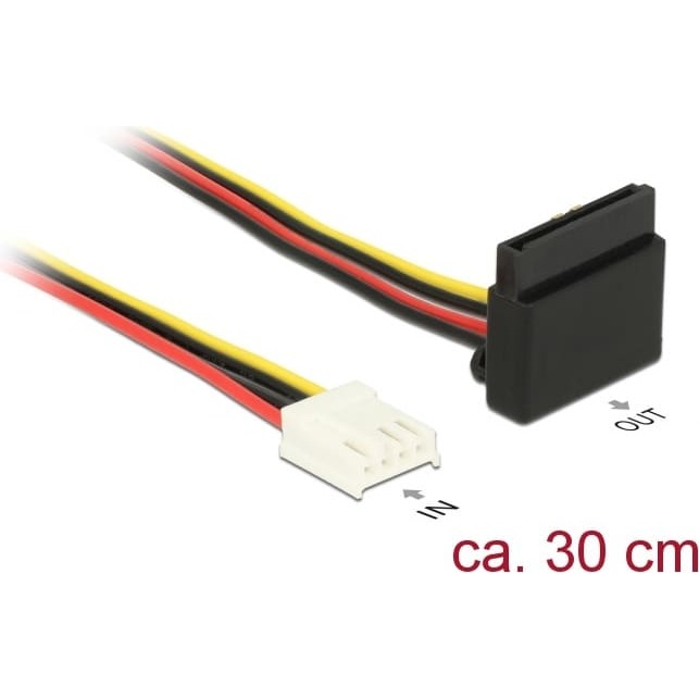 Delock Cable Power Floppy 4 pin