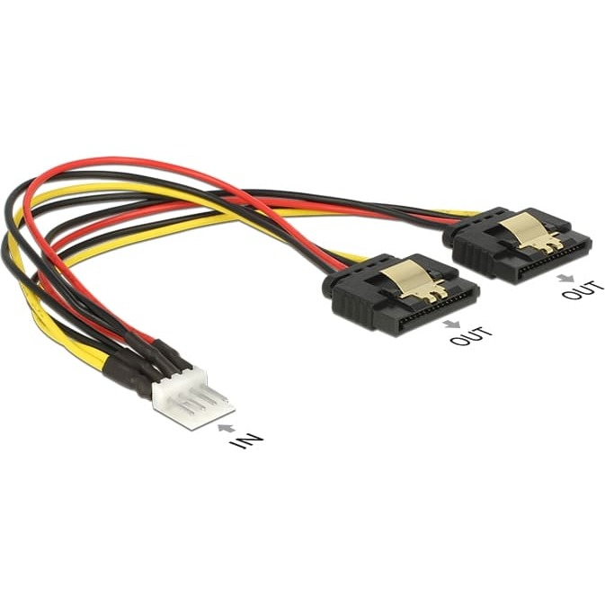 Delock Cable Power Floppy 4 pin