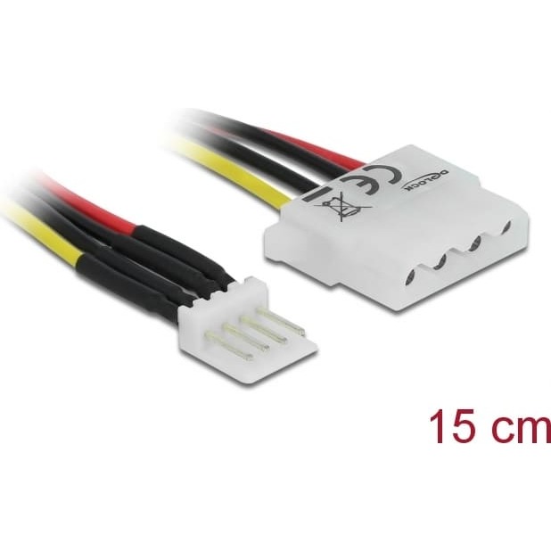Delock Cable Power Floppy 4 pin