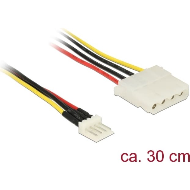Delock Cable Power Floppy 4 pin