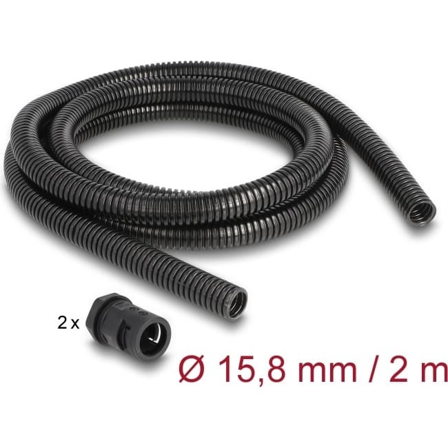 Delock Cable protection sleeve 2 m