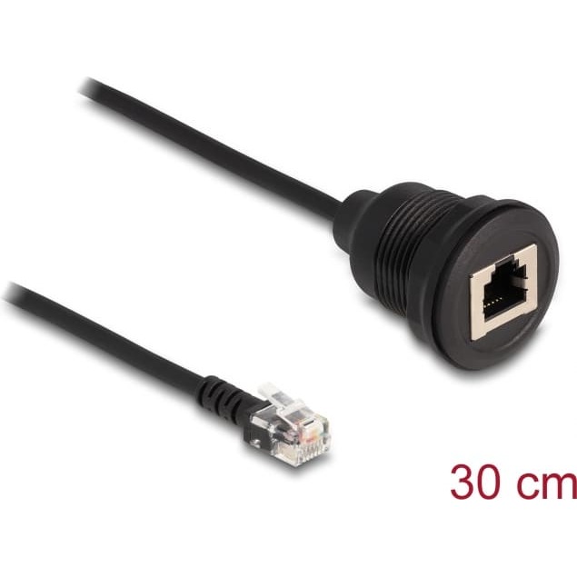 Delock Cable RJ12 plug to RJ12
