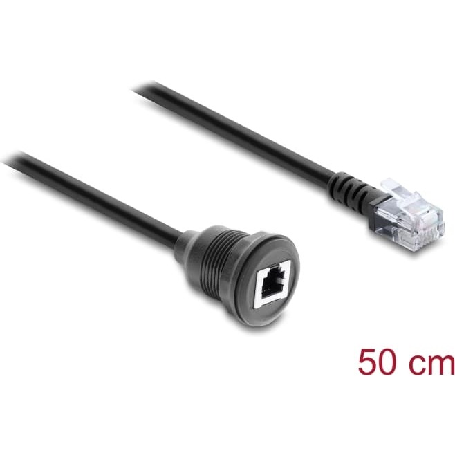 Delock Cable RJ12 plug to RJ12