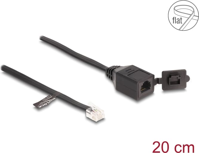 Delock Cable RJ12 plug to RJ12