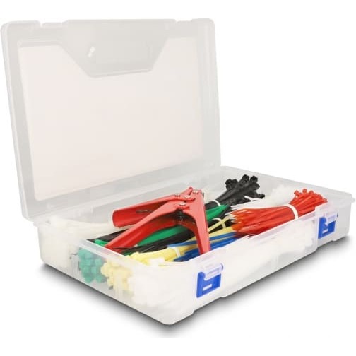 Delock Cable tie assortment box with