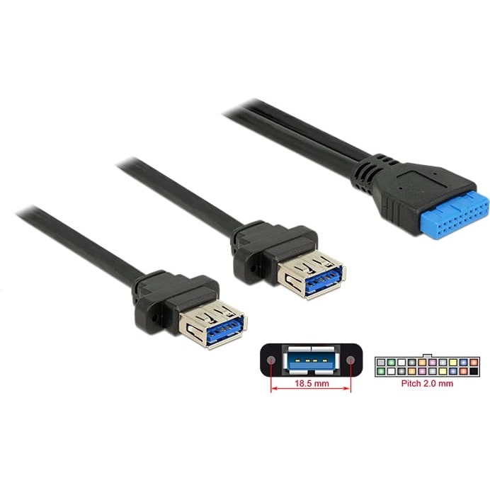 Delock Cable USB 3.0 pin