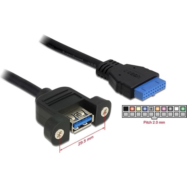 Delock Cable USB 3.0 pin