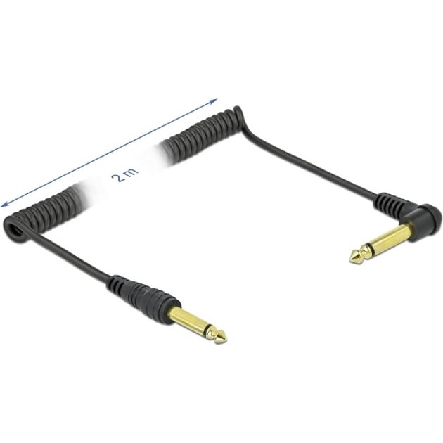 Delock Coiled Cable 6.35 mm